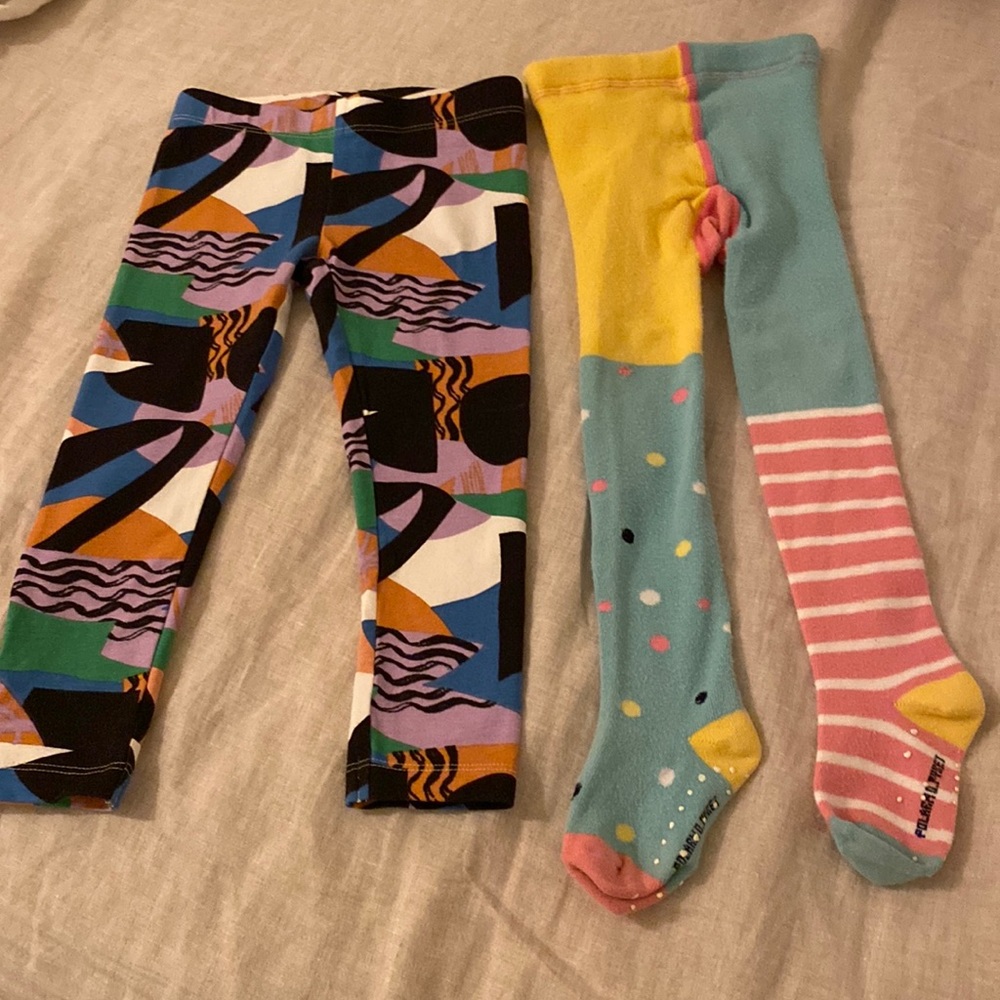Open edit leggings + Polarn O Pyret tights